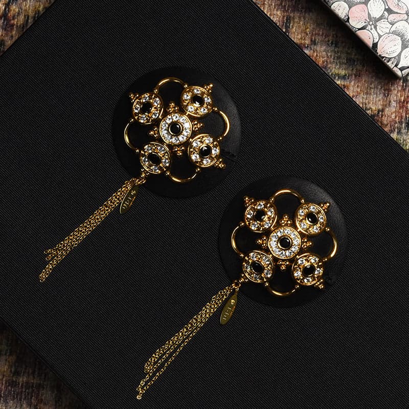 UPKO Luxury Baroque Leather Pasties 巴洛克皮革乳貼