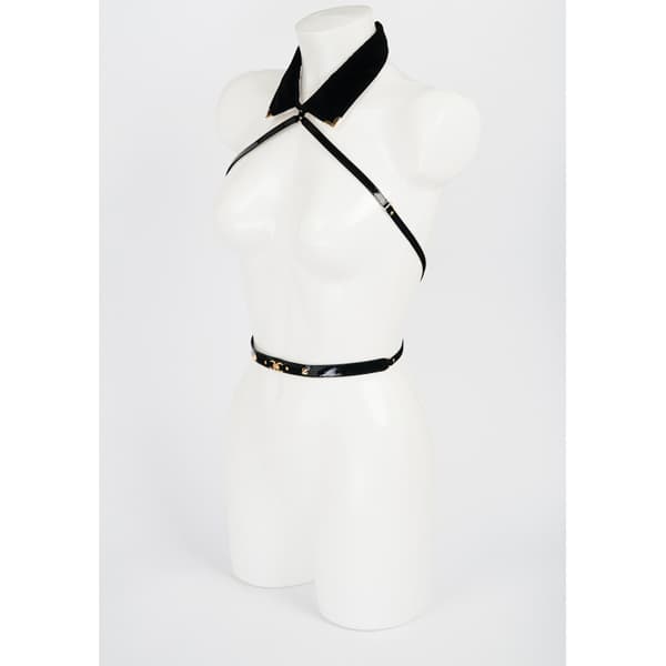 Fraulein Kink Noir Harness 絲絨頸圈身體綁帶