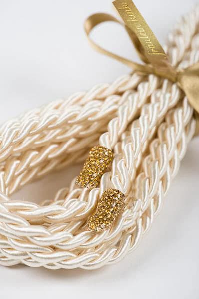 Fraulein Kink Golden Ivory Bondage Lasso 人造絲編織繩 5米