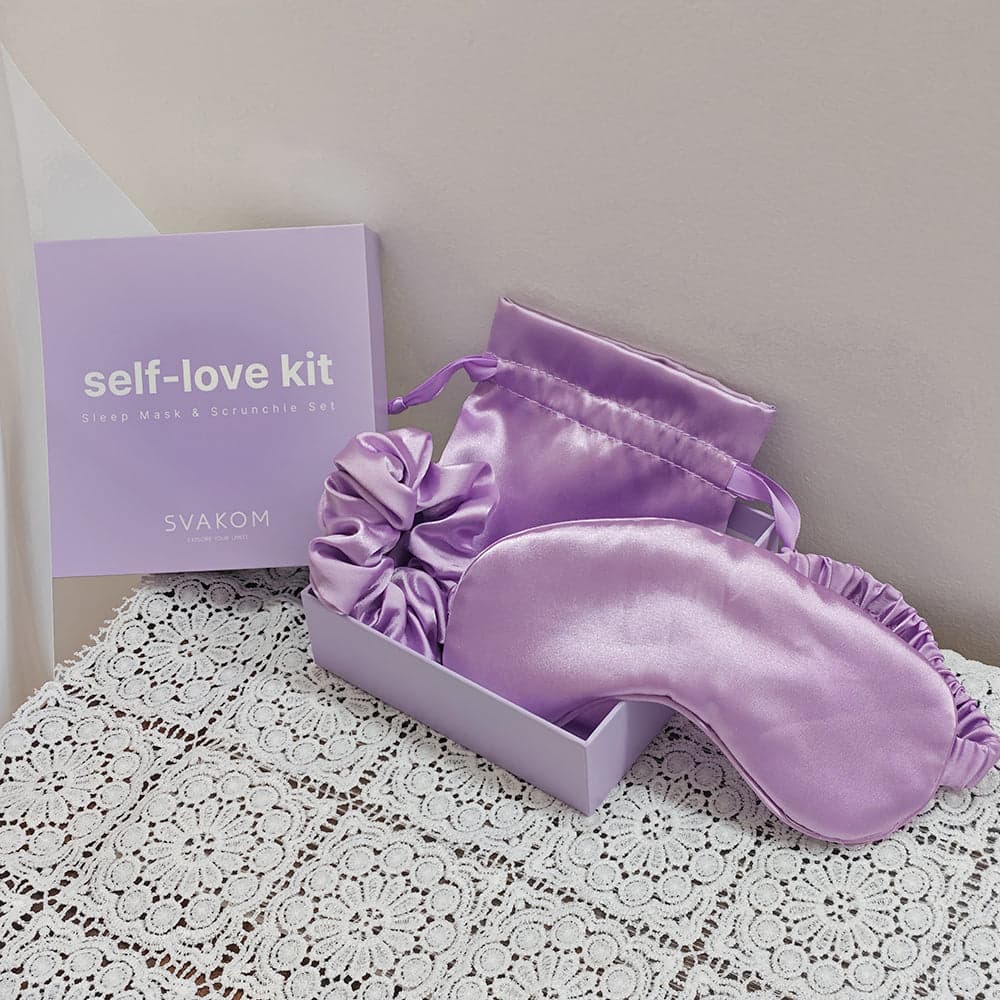 SVAKOM SELF-LOVE KIT 緞質眼罩及髮圈套裝