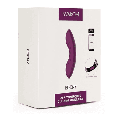 SVAKOM - Edeny APP控制穿戴式陰蒂震動器 紫色