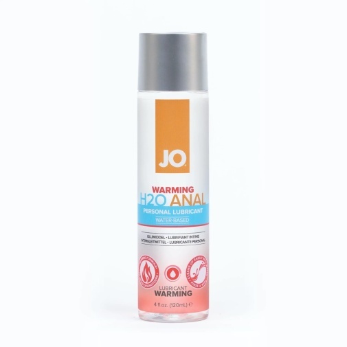 System Jo - H2O 暖感水性後庭潤滑劑 - 120ml