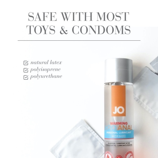 System Jo - H2O 暖感水性後庭潤滑劑 - 60ml
