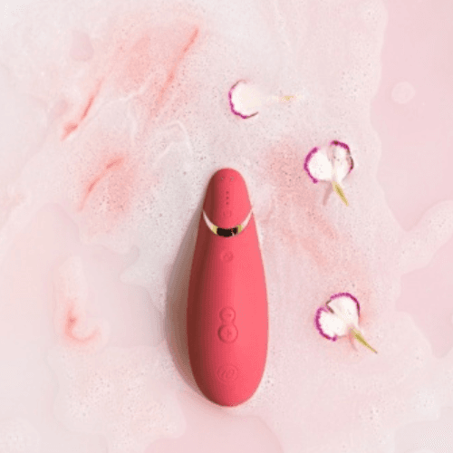 Womanizer Premium 2 陰蒂吸啜器 莓紅色